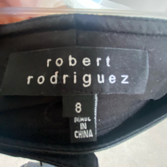 Robert Rodriguez leather detail /legging pant - Picture 3 of 3